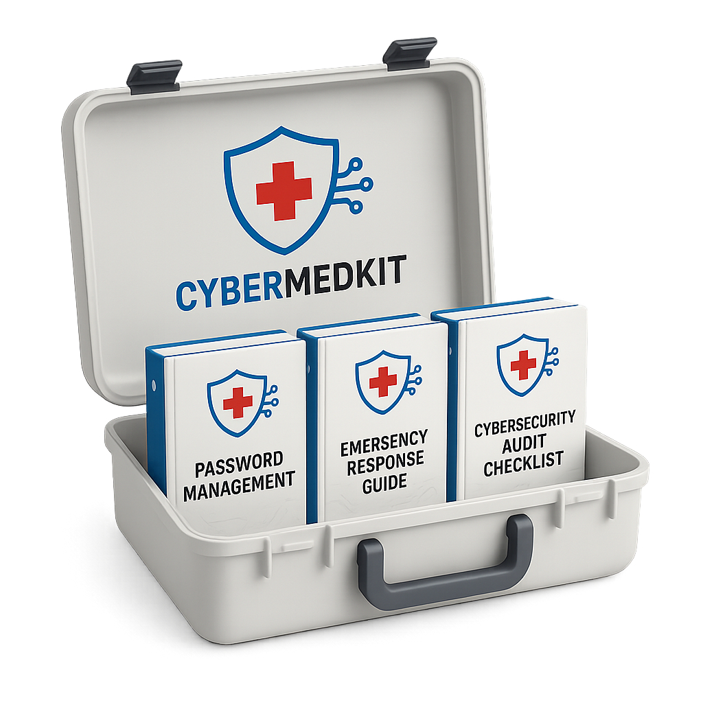 Cyber First Aid Kit with phishing, incident, and data protection guides